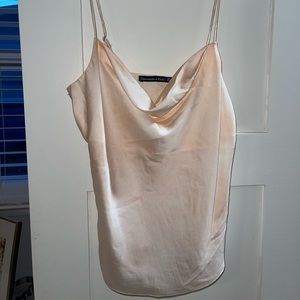 Silk tank blouse from Abercrombie